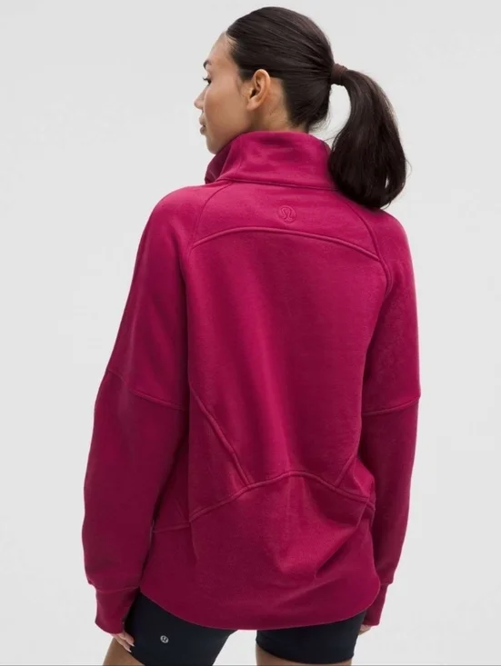 Lululemon Scuba Oversized Funnel-Neck Half Zip - Picture 2 of 7